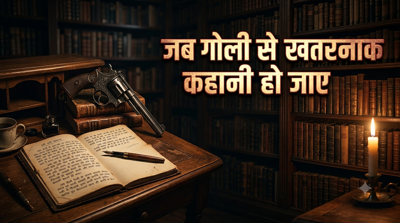 जब गोली से खतरनाक कहानी हो जाए