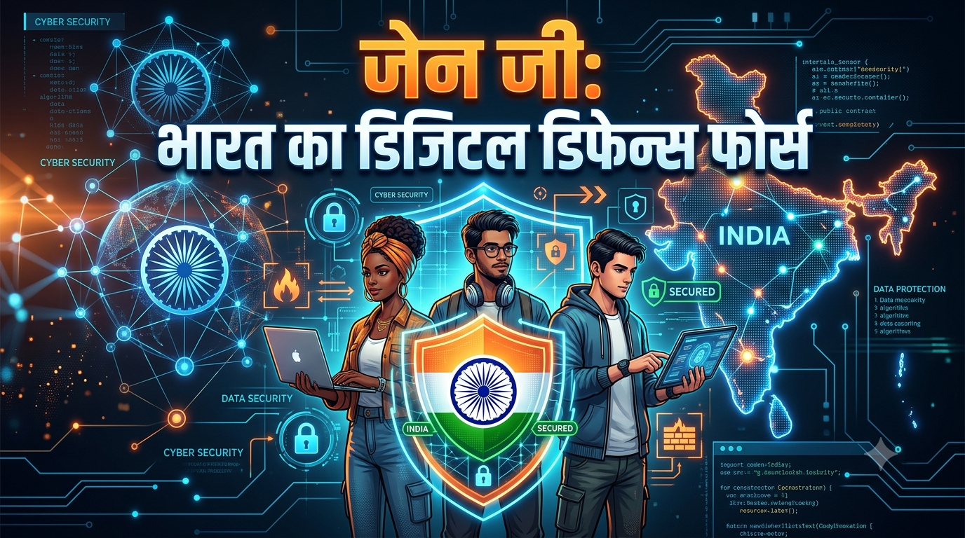 जेन जी : भारत का डिजिटल डिफेन्स फोर्स