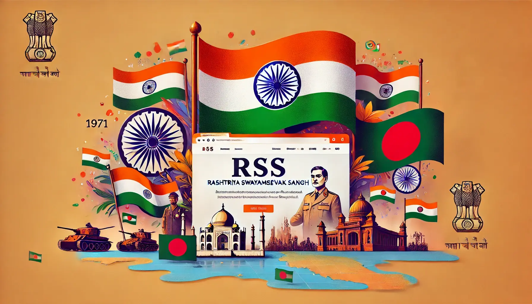 बांग्लादेश की आज़ादी और राष्ट्रीय स्वयंसेवक संघ