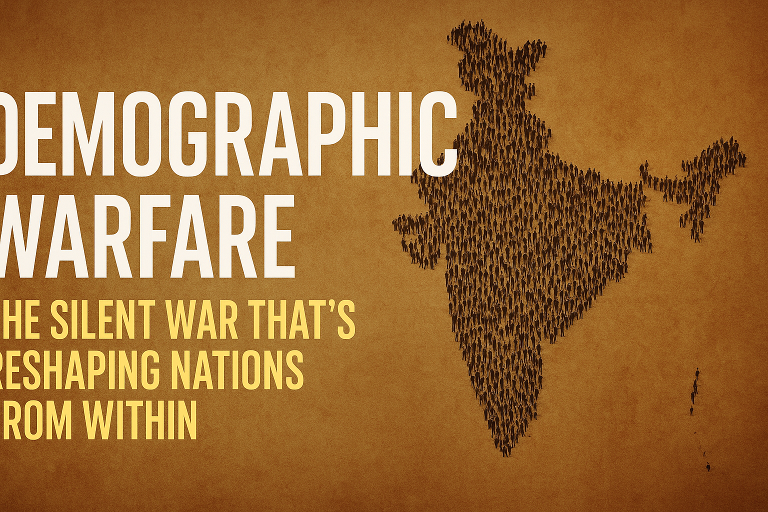 Demographic Warfare: The Silent War That's Reshaping Nations From Within